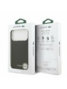 Lacoste Lacoste PU Leather Champs Elysees MagSafe Zadní Kryt pro iPhone 17 Pro Max Black