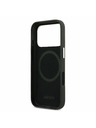 Lacoste Lacoste PVC Iconic Petit Pique Metal Logo MagSafe Zadní Kryt pro iPhone 17 Pro Max Black