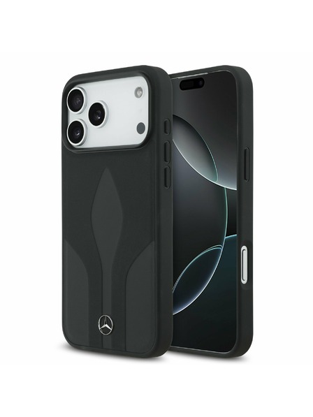 Mercedes Mercedes Leather The Move MagSafe Zadní Kryt pro iPhone 17 Pro Max Black