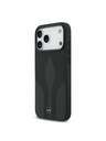 Mercedes Mercedes Leather The Move MagSafe Zadní Kryt pro iPhone 17 Pro Max Black