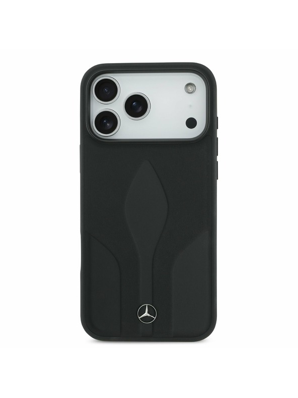 Mercedes Mercedes Leather The Move MagSafe Zadní Kryt pro iPhone 17 Pro Max Black