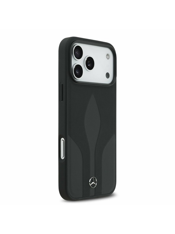 Mercedes Mercedes Leather The Move MagSafe Zadní Kryt pro iPhone 17 Pro Max Black