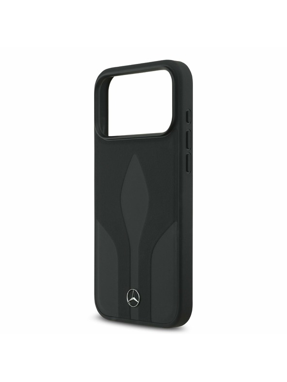 Mercedes Mercedes Leather The Move MagSafe Zadní Kryt pro iPhone 17 Pro Max Black