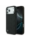 Mercedes Mercedes Leather Laurel Leaves MagSafe Zadní Kryt pro iPhone 17 Pro Max Black
