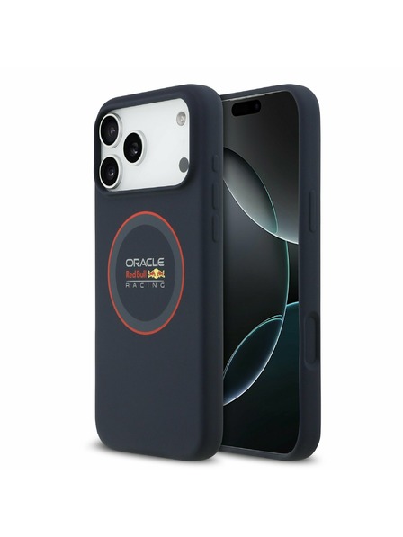 Red Bull Red Bull Silicone Red Ring MagSafe Zadní Kryt pro iPhone 17 Pro Max Navy