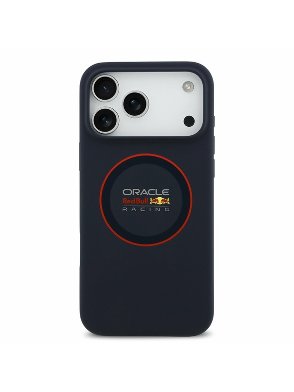 Red Bull Red Bull Silicone Red Ring MagSafe Zadní Kryt pro iPhone 17 Pro Max Navy