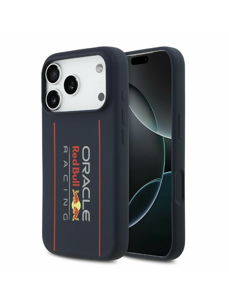 Red Bull Red Bull Silicone Vertical Logo MagSafe Zadní Kryt pro iPhone 17 Pro Max Navy