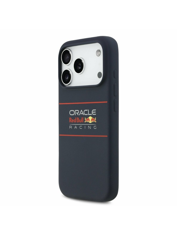 Red Bull Red Bull Silicone Horizontal Logo MagSafe Zadní Kryt pro iPhone 17 Pro Max Navy