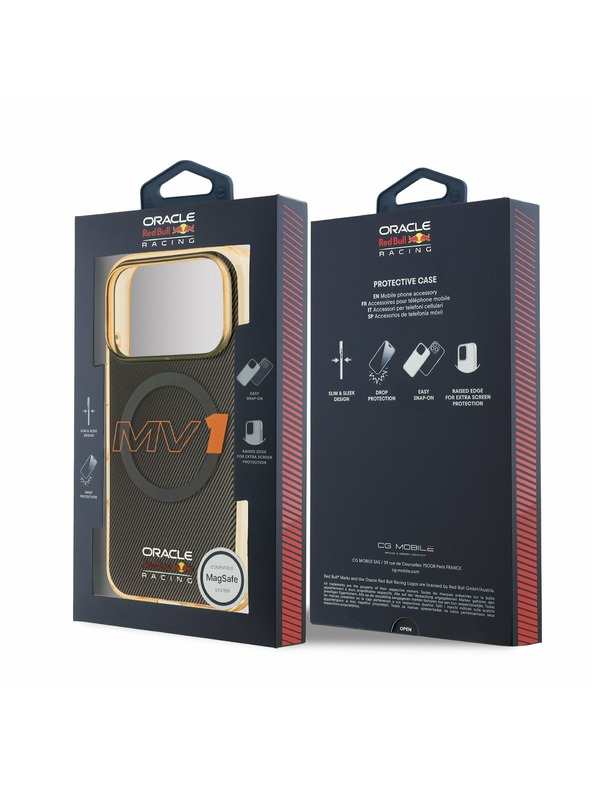 Red Bull Red Bull PC Double Layer MV1 MagSafe Zadní Kryt pro iPhone 17 Pro Max Grey