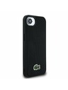 Lacoste Lacoste Iconic Petit Pique Woven Logo MagSafe Zadní Kryt pro iPhone 16e/17e Black