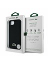 Lacoste Lacoste Iconic Petit Pique Woven Logo MagSafe Zadní Kryt pro iPhone 16e/17e Black
