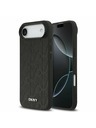 DKNY DKNY PU Leather Grid Pattern Magsafe Zadní Kryt pro iPhone Air Black