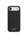 DKNY DKNY PU Leather Grid Pattern Magsafe Zadní Kryt pro iPhone Air Black