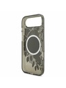 Guess Guess IML Flowers Strap MagSafe Zadní Kryt pro iPhone Air Black