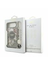 Guess Guess IML Flowers Strap MagSafe Zadní Kryt pro iPhone Air Black