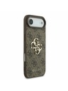 Guess Guess PU 4G Metal Logo Strap Zadní Kryt pro iPhone Air Brown