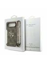 Guess Guess PU 4G Metal Logo Strap Zadní Kryt pro iPhone Air Brown