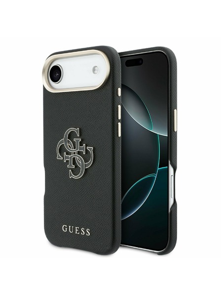 Guess Guess PU Resin Logo Zadní Kryt pro iPhone Air Black