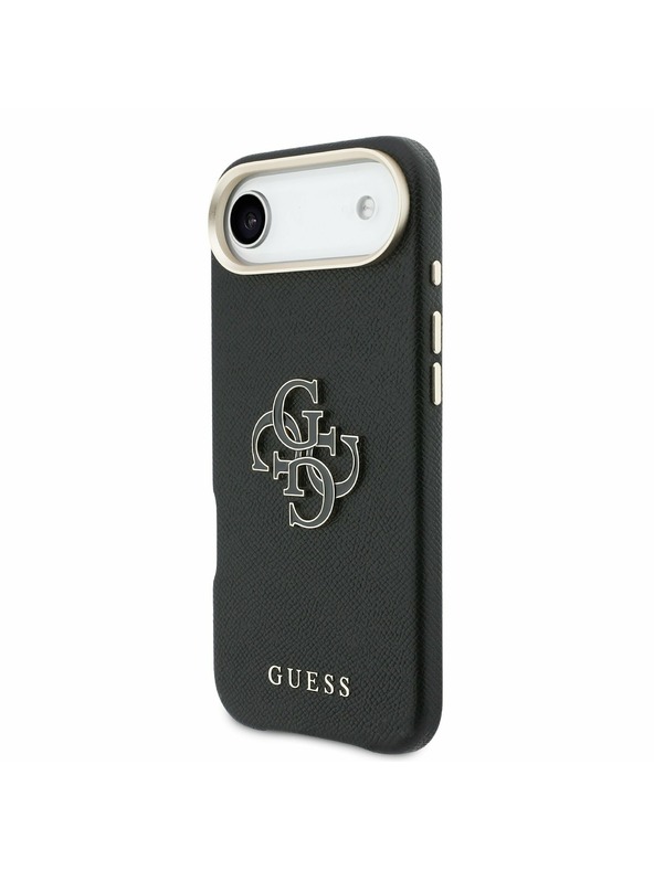 Guess Guess PU Resin Logo Zadní Kryt pro iPhone Air Black