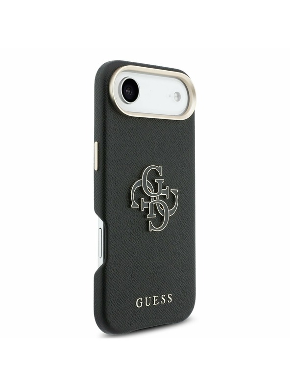 Guess Guess PU Resin Logo Zadní Kryt pro iPhone Air Black