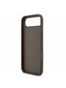 Guess Guess PU Leather 4G Colored Ring MagSafe Zadní Kryt pro iPhone Air Brown