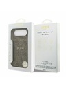 Guess Guess PU Leather 4G Colored Ring MagSafe Zadní Kryt pro iPhone Air Brown