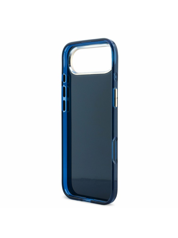Guess Guess IML 4G Script Metal Logo Zadní Kryt pro iPhone Air Blue