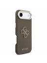 Guess Guess PU Resin Logo Zadní Kryt pro iPhone Air Brown