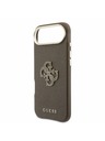 Guess Guess PU Resin Logo Zadní Kryt pro iPhone Air Brown