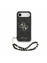 Guess Guess PU 4G Metal Logo Strap Zadní Kryt pro iPhone Air Black