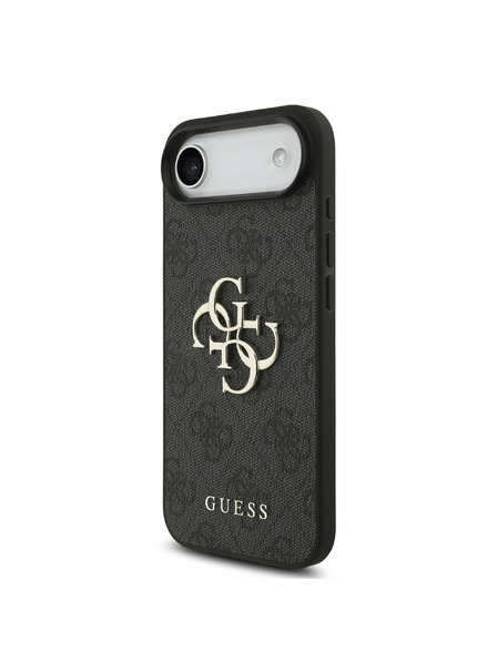 Guess Guess PU 4G Metal Logo Strap Zadní Kryt pro iPhone Air Black