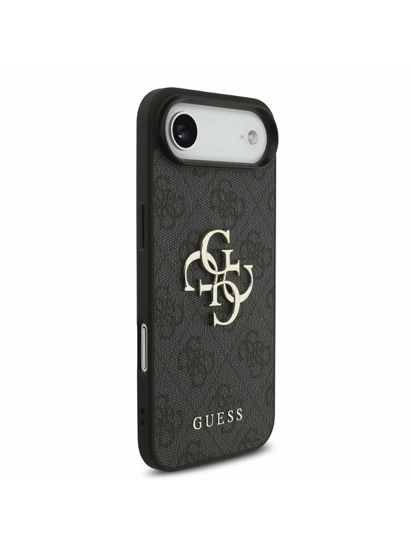 Guess Guess PU 4G Metal Logo Strap Zadní Kryt pro iPhone Air Black