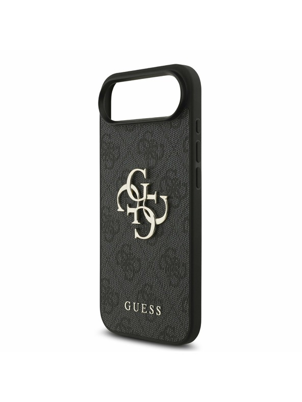 Guess Guess PU 4G Metal Logo Strap Zadní Kryt pro iPhone Air Black