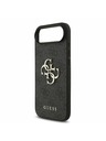 Guess Guess PU 4G Metal Logo Strap Zadní Kryt pro iPhone Air Black