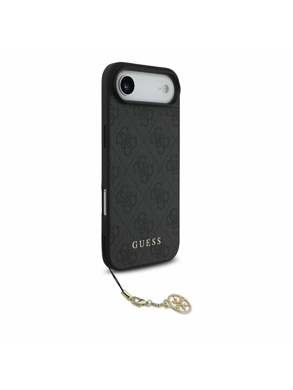 Guess Guess 4G Charm MagSafe Zadní Kryt pro iPhone Air Tone on Tone Grey