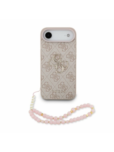 Guess Guess PU 4G Metal Logo Strap Zadní Kryt pro iPhone Air Pink