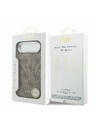 Guess Guess 4G MagSafe Zadní Kryt pro iPhone Air Brown