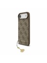 Guess Guess 4G Charm MagSafe Zadní Kryt pro iPhone Air Tone on Tone Brown