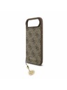 Guess Guess 4G Charm MagSafe Zadní Kryt pro iPhone Air Tone on Tone Brown
