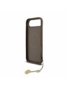 Guess Guess 4G Charm MagSafe Zadní Kryt pro iPhone Air Tone on Tone Brown