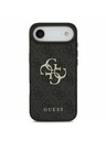 Guess Guess PU 4G Metal Logo Zadní Kryt pro iPhone Air Grey