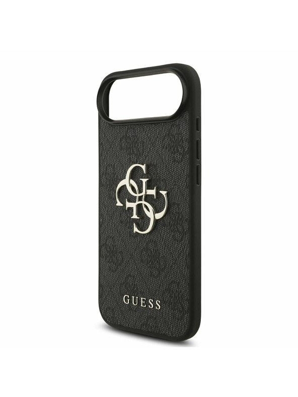 Guess Guess PU 4G Metal Logo Zadní Kryt pro iPhone Air Grey