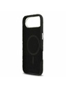 Karl Lagerfeld Karl Lagerfeld Grained PU Repeated Logo MagSafe Zadní Kryt pro iPhone Air Black
