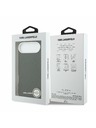 Karl Lagerfeld Karl Lagerfeld Grained PU Repeated Logo MagSafe Zadní Kryt pro iPhone Air Black