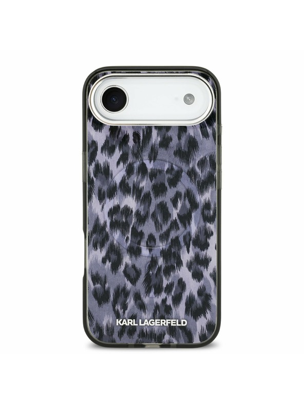 Karl Lagerfeld Karl Lagerfeld IML Leopard MagSafe Zadní Kryt pro iPhone Air Grey