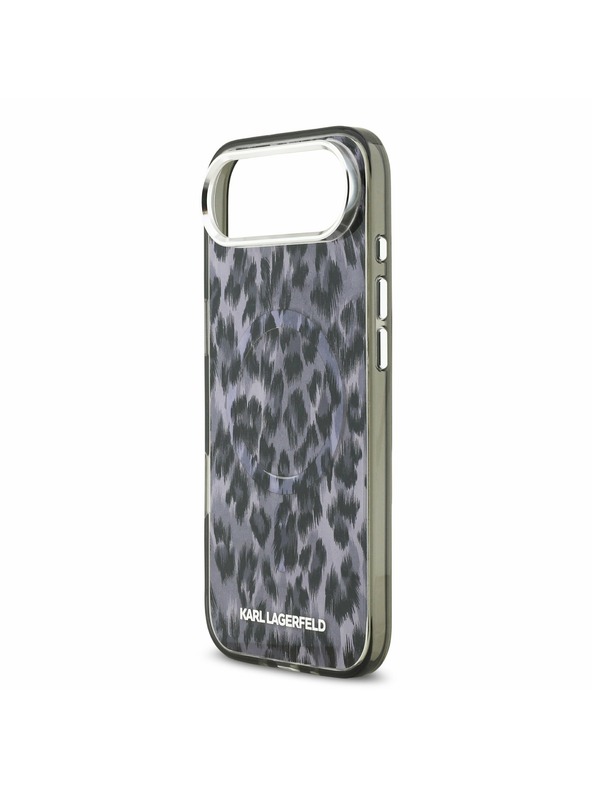 Karl Lagerfeld Karl Lagerfeld IML Leopard MagSafe Zadní Kryt pro iPhone Air Grey