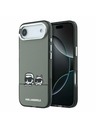 Karl Lagerfeld Karl Lagerfeld IML K&CH Heads Logo MagSafe Zadní Kryt pro iPhone Air Black