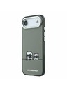 Karl Lagerfeld Karl Lagerfeld IML K&CH Heads Logo MagSafe Zadní Kryt pro iPhone Air Black
