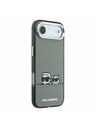 Karl Lagerfeld Karl Lagerfeld IML K&CH Heads Logo MagSafe Zadní Kryt pro iPhone Air Black