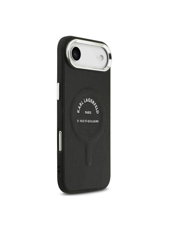 Karl Lagerfeld Karl Lagerfeld PU RSG Logo MagSafe Zadní Kryt pro iPhone Air Black